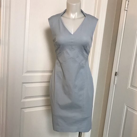 Banana Republic Dresses & Skirts - BANANA REPUBLIC LIGHT BLUE SLEEVELESS SHEATH DRESS